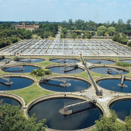 Sewage and Waste Water Treatment Odor Filtration