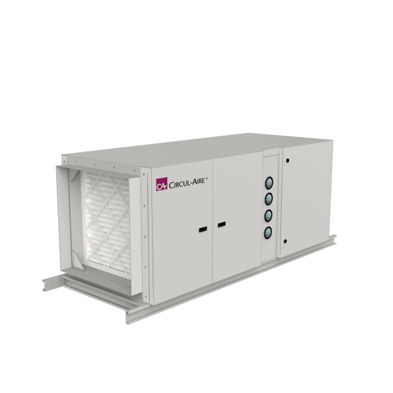 High-efficiency Circul-Aire air handling unit for commercial HVAC, featuring advanced filtration, quiet operation, and energy savings. Ideal for optimizing indoor air quality and ventilation systems.