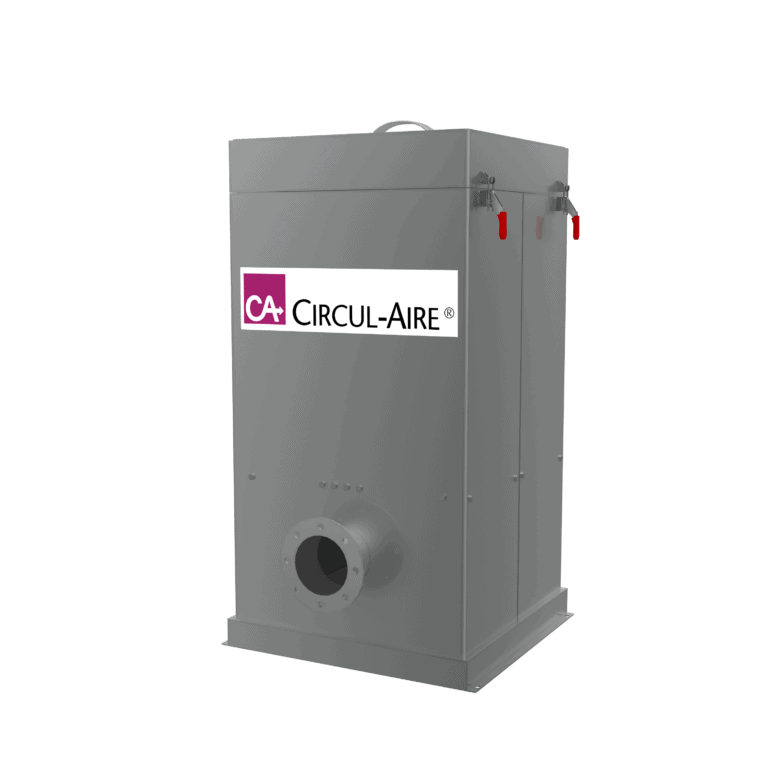 High-efficiency Circul-Aire air scrubber for industrial air purification, designed for optimal airflow and contaminant removal. Ideal for commercial and industrial environments.
